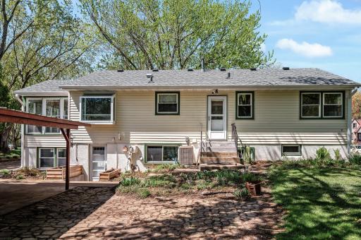 Walkout basement with a great patio space