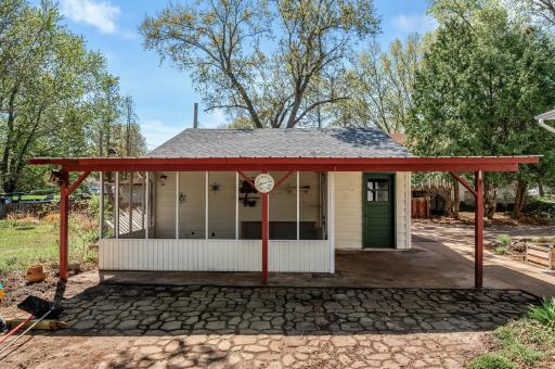 Screened porch for bug free summer nights