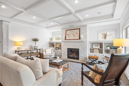 Front entry flows into main floor living room