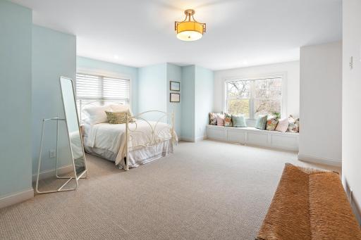 Bedroom three can serve as a 2nd primary bedroom