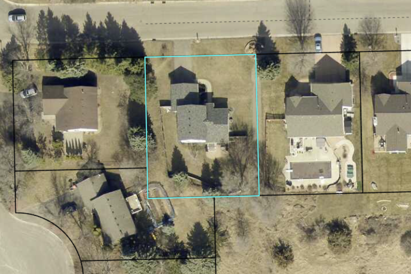 2384 Schaller Drive E Aerial