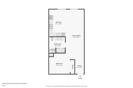 406 Wacouta Street, 308, Saint Paul, MN 55101