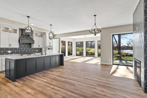 Kitchen View to Yard