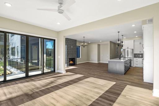 Living Room to Kitchen