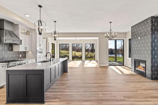 Kitchen View to Lake