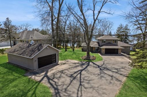 Don't miss the 36 by 24 detached garage for all the toys!!