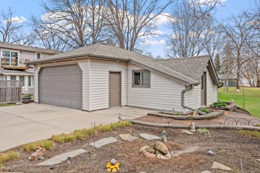 2nd garage with additional bump out for storage.