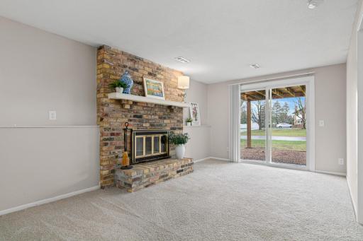 Fresh, blank canvas for a lower level family room