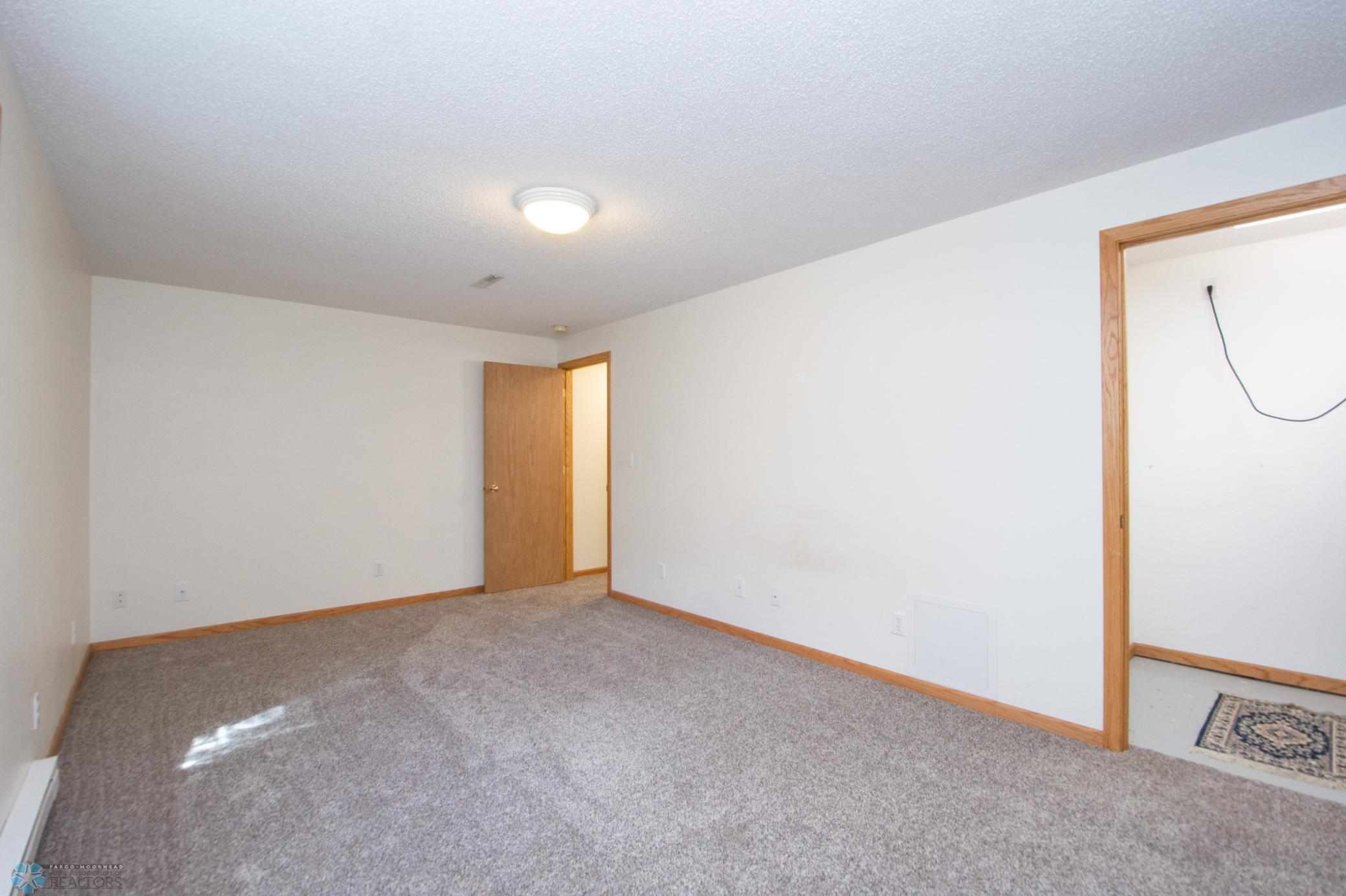 Basement bedroom