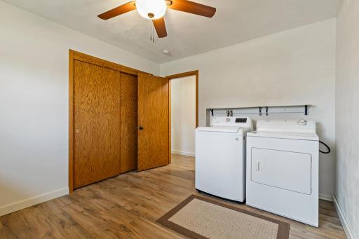 Main floor laundry! This could ALSO be moved downstairs.