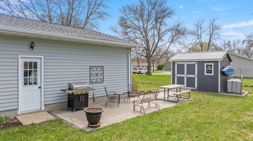 The 25'x9' patio is the best spot to entertain or relax!