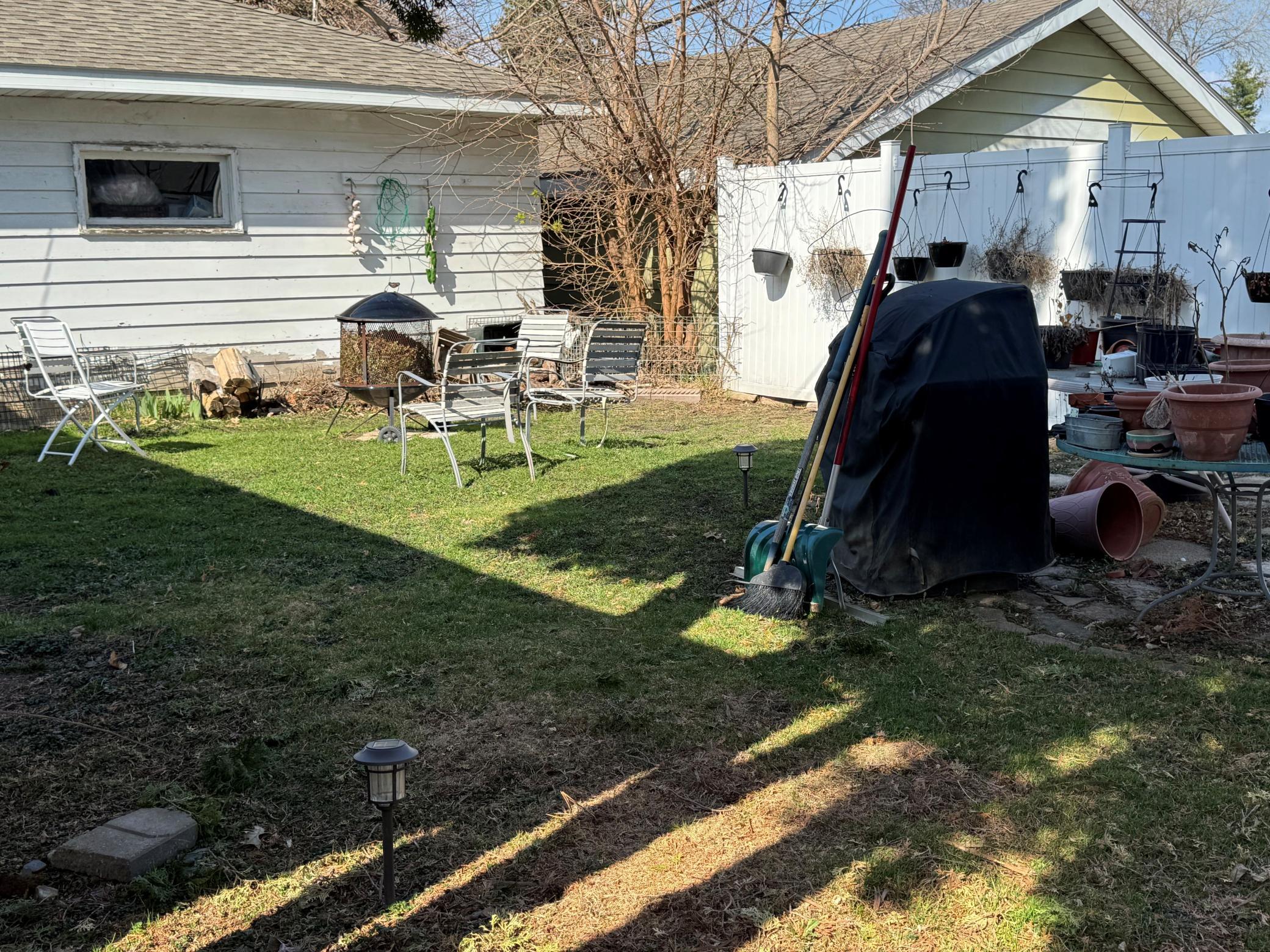 back yard