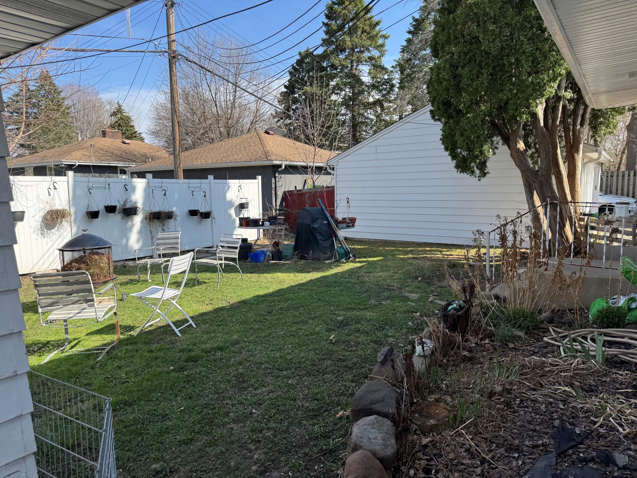 back yard