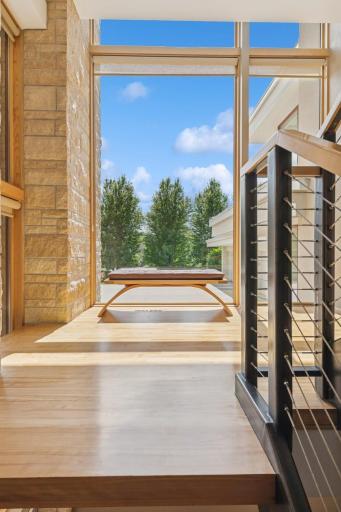 An abundance of natural light & nightly illumination by a Lutron system. A future elevator has a home here, via stacked walk-in closets that were designed to be transformed into your future elevator space = very thoughtful!