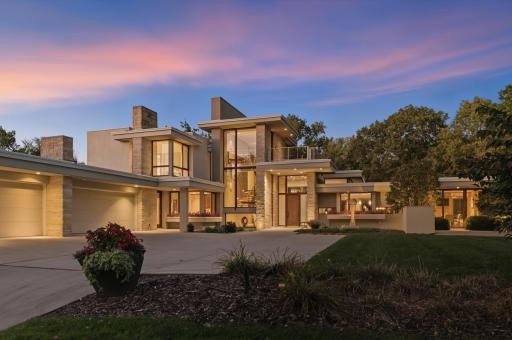 Until you tour this home, please allow this image to provide you with the sense of occasion that greets your friends as they come up to your new home. In person the hand-chiseled stone adds emphasis to an impressive statement of iconic architecture.