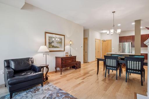 Of course, the flooring is high quality real wood.