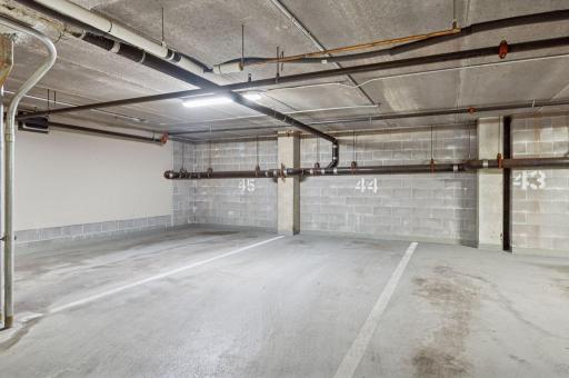 There are two garage stalls. This is Stall #44 on Garage level G2.