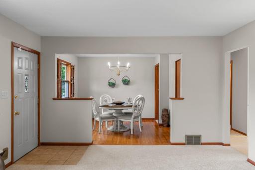 2126 Mapleview Avenue dining room can easily be turned back into 3rd bedroom