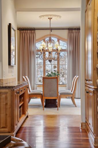 Large windows are a highlight throughout!