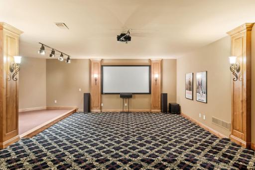 Imagine watching movies in the media room