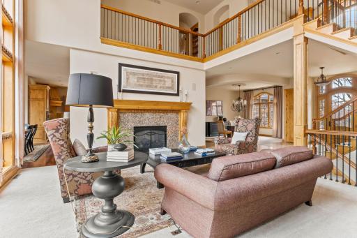From the other view, look to the formal dining room.