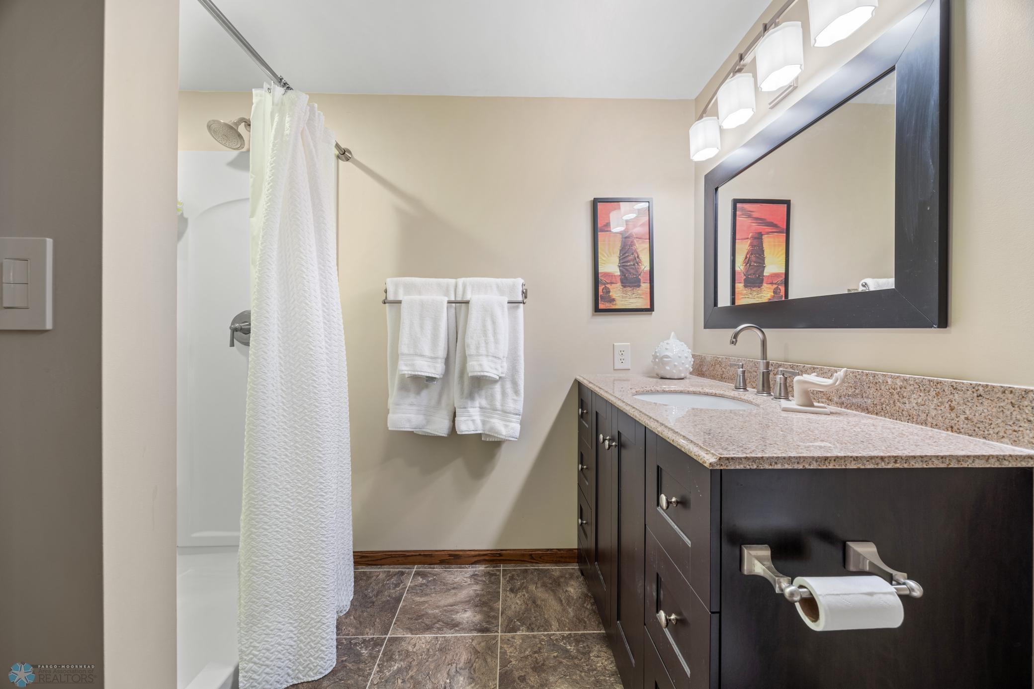 Basement 3/4 bath