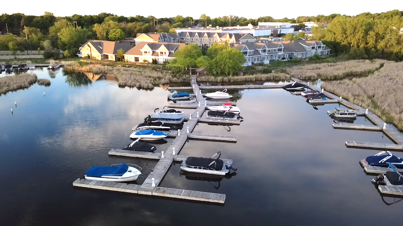 Protected Harbor Docks