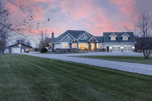 Newer landscaping on both sides of home and well maintained yard welcome you!