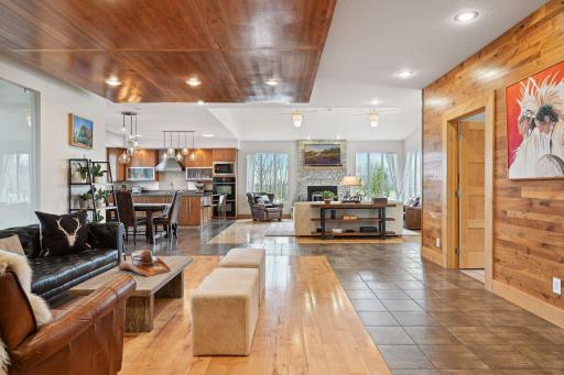 Expansive, open-concept main floor living area with a generous layout.