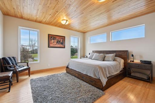 Generously sized windows offering panoramic views of your private sanctuary