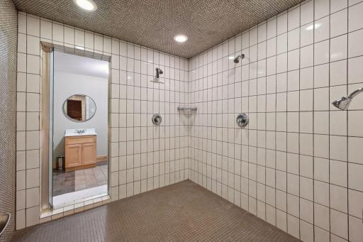 Rinse off before and/or after your sauna or workout!