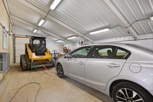 3rd room in the shop provides additional garage space