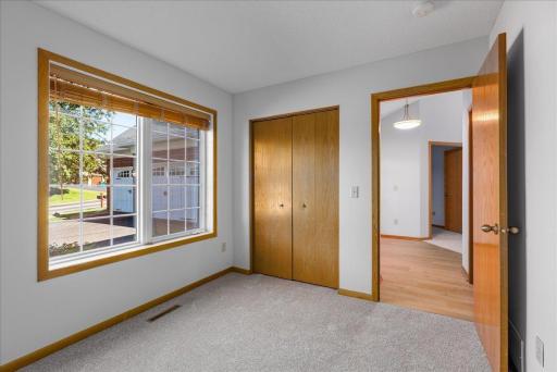 3rd bedroom with new carpet and fresh paint