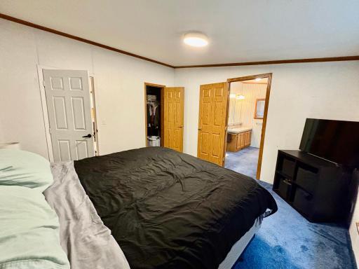 Master with private ensuite and walk in closet