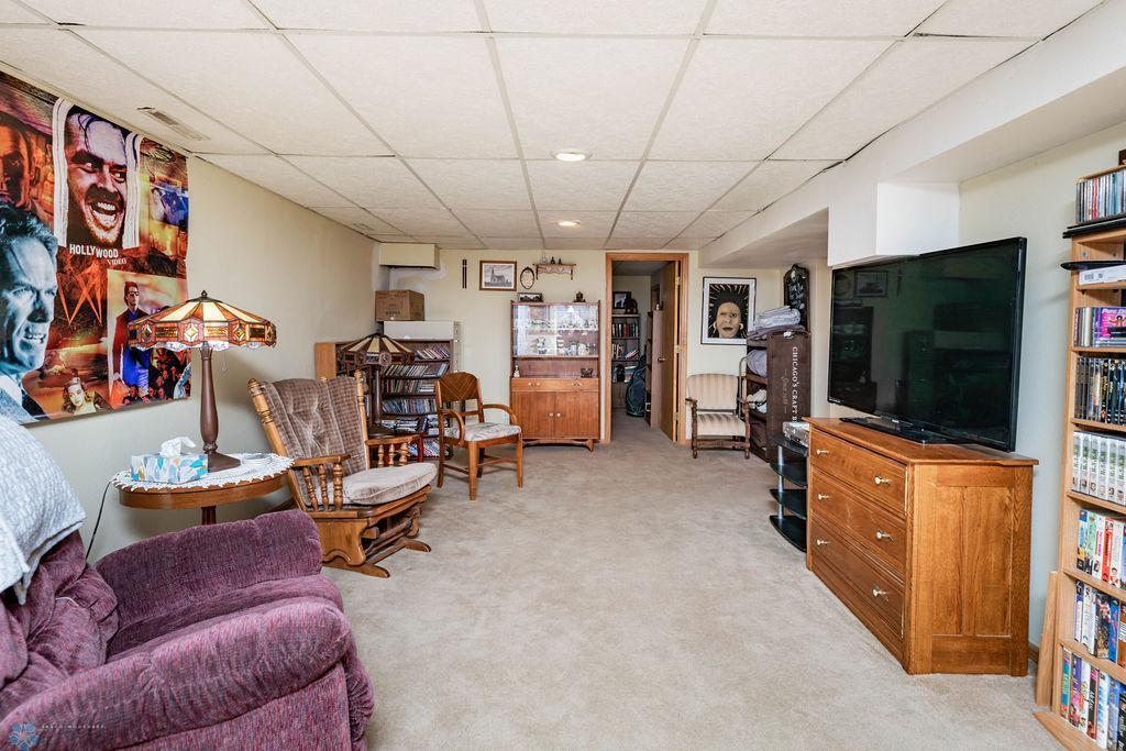 Spacious Finished Family Room