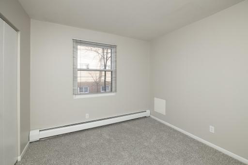 Secondary bedroom could be used as an office