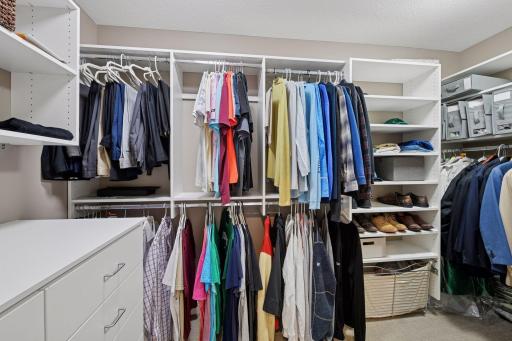 Master Bedroom Closet #2 with Linen area/Safe