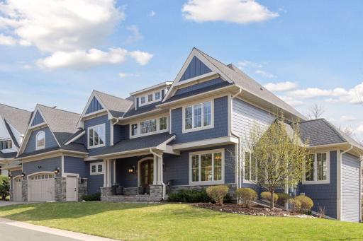 Custom 6,169 sq ft home situated on .68 acres on a private road with cul-de-sac