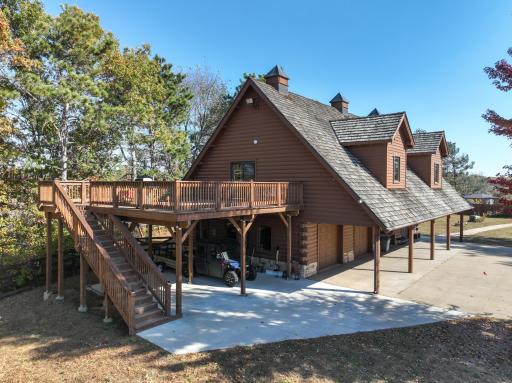 Large 25' x 25' deck added that overlooks the yard! Plenty of room to play!