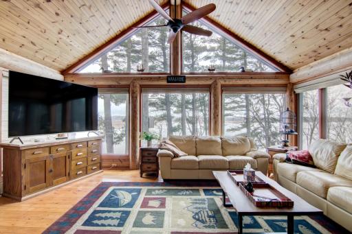 South facing! Gorgeous lake views! Sellers favorite room!