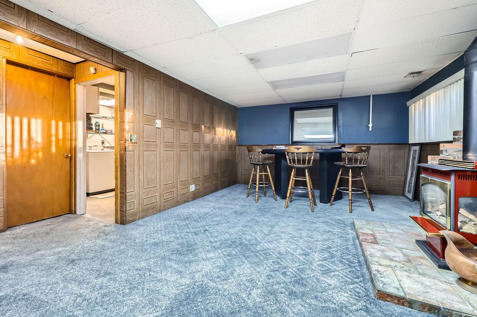 Lower level living room