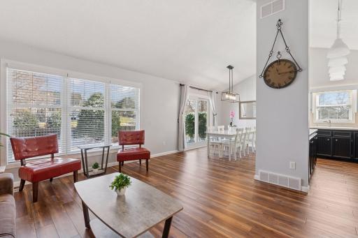 Main level open floor plan - great for entertaining