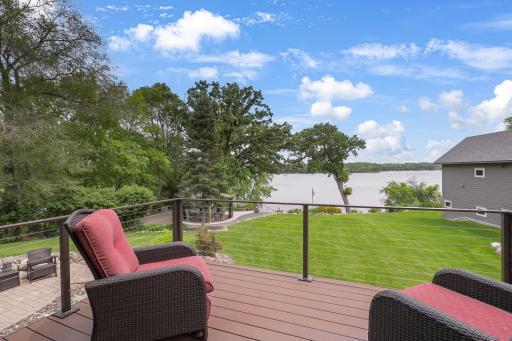 A maintenance free deck is located just off the kitchen.