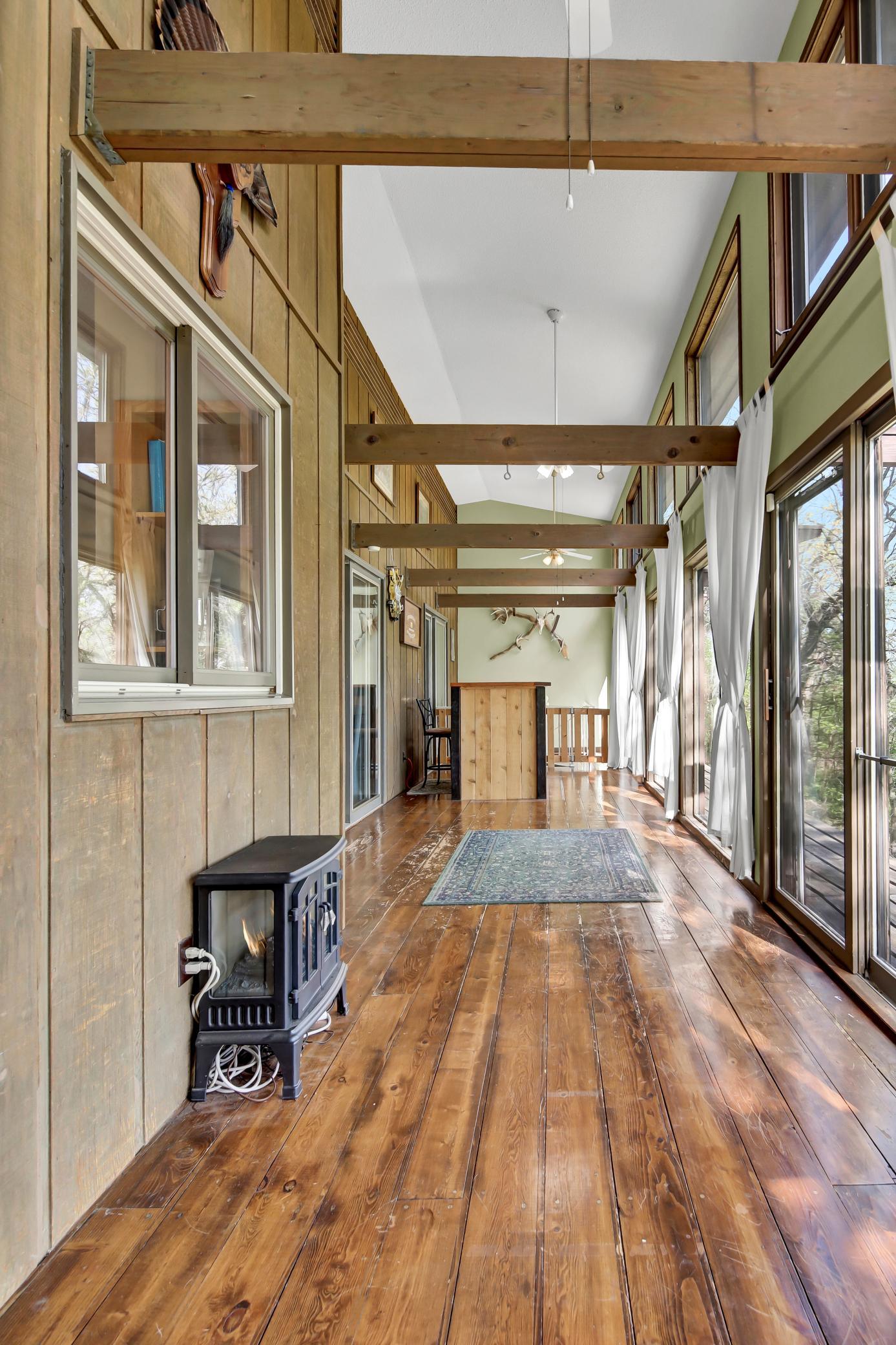 Main level sunroom