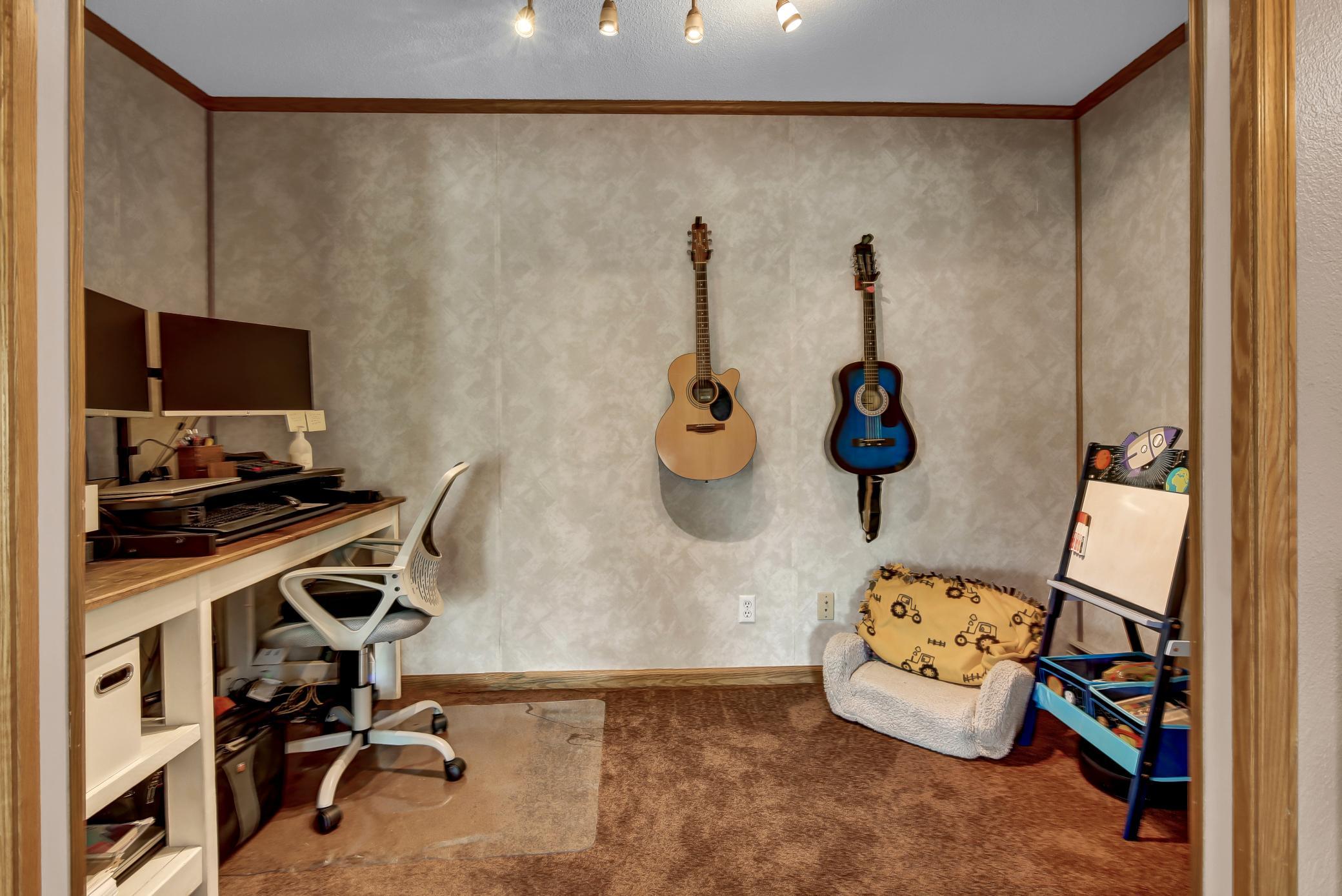 Main level office area