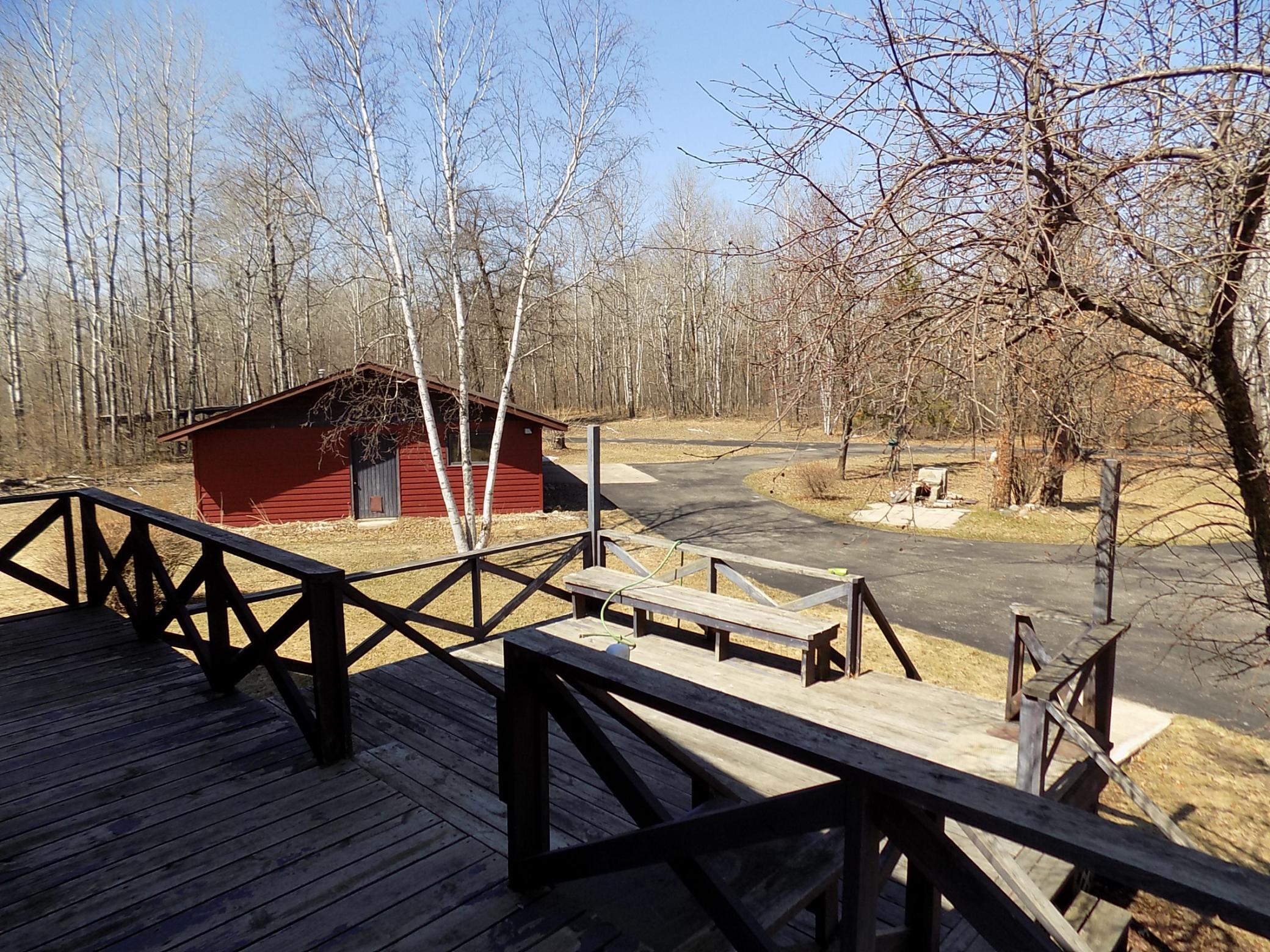 deck view of garage.JPG