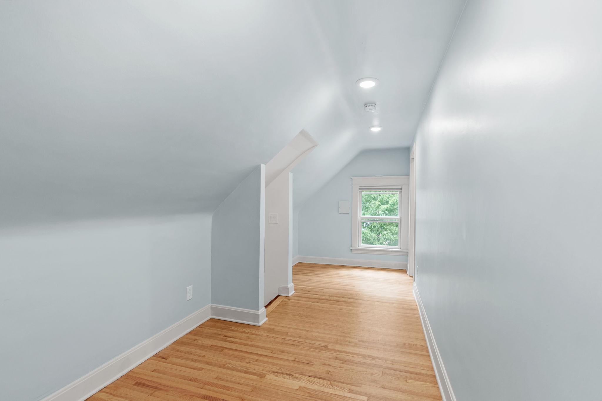 3rd floor back staircase landing