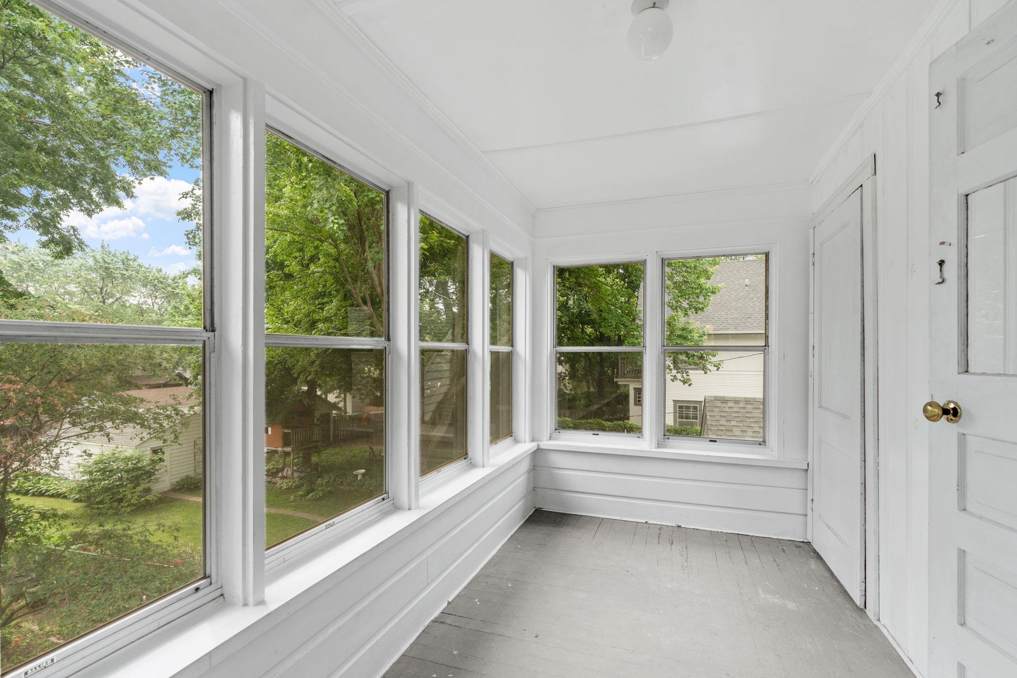 Back porch - 2nd floor
