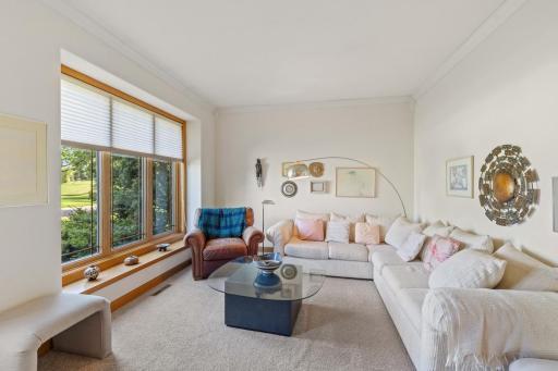 Living room with lovely picture window