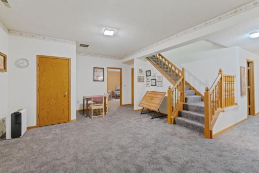 Huge amusement room in lower level